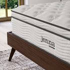 Modway - Jenna 12 po Ressorts et mousse Matelas California King-Barrière en polyester résistante au feu