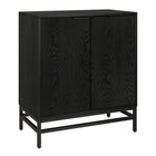 Hudson&Canal - Meuble d'appoint Montello de 28 po de largeur - Grain noir-Design contemporain moderne pour votre bureau à domicile, votre chambre ou vos espaces de vie