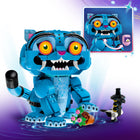 LEGO - KPop Demon Hunters Le tigre Derpy et la pie Suzy-Placez la tête et les pattes du tigre, ainsi que le cou, les pattes et le bec de la pie de différentes manières
