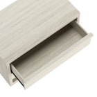 Manhattan Comfort - Table de nuit contemporaine Navis 32" à 2 tiroirs - Chêne blanchi-Disponible en trois finitions polyvalentes : chêne naturel, gris charbon et chêne blanchi pour s’adapter à différents styles de décoration
