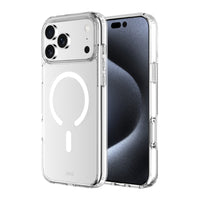 AXS - ULTRA CLEAR Magsafe Compatible Apple iPhone 17 Pro Max-Protection anti-UV pour afficher clairement le design original de votre cellulaire 