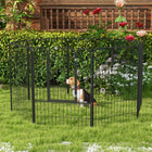 PawHut - Parc à chiens robuste à 8 panneaux avec porte pour plusieurs chiens - 39 po H-Garde votre animal en sécurité tout en offrant plus d’espace pour jouer, dormir et faire de l’exercice