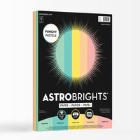 Astrobrights - Papier cartonne d'assortiment Pastel frappant, 8,5 po l x 11 po H, 24 lb, assortiment de 5 couleurs, 200 feuilles-Poids de base : 89 gsm (24 lb)