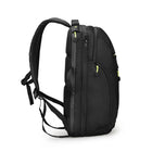 Swissdigital - Sac à dos noir JAVA SE avec localisateur SDD-Le compartiment rembourré pour ordinateur portable est conçu pour s'adapter à n'importe quel ordinateur portable jusqu'à 17 pouces, et le compartiment rembourré pour tablette est conçu pour s'adapter à n'importe quelle tablette jusqu'à 9,75 pouces.