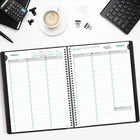Brownline - 2027 agenda hebdomadaire EcoLogix avec reliure à double spirale – 11 po x 8 1/2 po – couleurs assorties-Section pour numéros de téléphone
et adresses