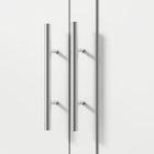kleankin - Armoire murale de salle de bain avec étagère - blanc-Couleur : Blanc