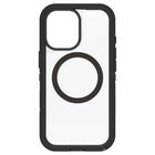 OtterBox - Étui Defender Pro XT MagSafe avec Contrôle de la Caméra pour iPhone 17 - Côté obscur Noir-Les pare-chocs autour de la caméra protègent contre les coups violents