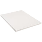 Prang - Panneaux de toile, blanc, 9 po x 12 po, 2 paquets de 3-Canvas