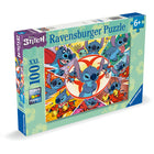 Ravensburger - Disney Stitch Dans mon propre univers Puzzle 100 pièces XXL-Dimensions du puzzle : 19,29 x 14,17 po