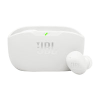 JBL - Vibe Buds 2 Écouteurs sans fil avec réduction de bruit - Blanc-Son JBL Pure Bass