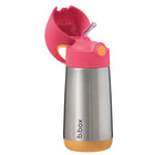 b.box - Bouteille Isotherme - 350ml - Milkshake à la Fraise-L’isolation à double paroi garde les boissons chaudes ou froides pendant des heures.