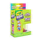 Crayola - Mini pot de Goo-SÉCURITAIRE ET NON TOXIQUE : Convient aux enfants de 6 ans et plus, ce qui en fait un cadeau parfait pour un anniversaire, les fêtes ou toute occasion spéciale
