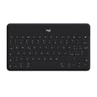 Logitech - Clavier Keys-To-Go Bluetooth pour iPhone, iPad et Apple TV - Noir-Le Keys-To-Go de Logitech est un clavier super fin et super léger que vous pouvez garder avec vous tout au long de la journée, que ce soit pour travailler ou apprendre depuis le jardin ou au bureau.