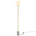 Modway - Logic Terrazzo Lampe sur pied, Blanc-Ampoule : 1 G45 E26 60W max (exclu)