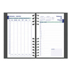 Blueline - 2027 Agenda quotidien CoilPro avec couverture rigide à texture imitation lézard – 8 po x 5 po – Couleurs assorties – Bilingue-Certifié sous le code de licence FSC : FSC C102682. Le Forest Stewardship Council permet aux entreprises et aux consommateurs de choisir des produits fabriqués avec des matériaux issus de forêts responsables, promouvant une gestion écologiquement appropriée, socialement bénéfique et économiquement viable des forêts du monde