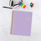 Cambridge - Agenda scolaire hebdomadaire/mensuel WorkStyle Focus 2026-2027 - 11 po H x 8 1/2 po l - violet - bilingue-Chaque semaine vous offre un espace pour la planification, les priorités, les tâches, les notes et plus encore