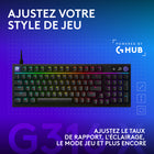 Logitech - G316 X 98 clavier gaming - Tactiles - Noir-9