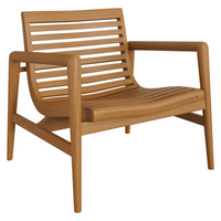 Modway - Hayden Terrasse extérieure Bois de teck Fauteuil - Naturel-Fauteuil extérieur patio