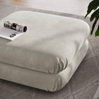 Modway - Jubilee Modulaire Performance Velvet Ottoman - Amande-Assemblée requise