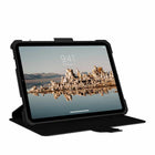 UAG - Étui Robuste Metropolis SE Folio iPad 10.9 2022, Noir-Support Apple Pencil et compatible avec l'appairage/chargement Apple Pencil