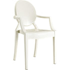 Nicer Furniture - fauteuil fantôme de Louis XVI - blanc - 2 pièces-Célèbre style Louis XVI, Chaise confortable.