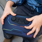 ZIPIT - Étui à crayons gamer, trousse scolaire durable, noir-Grand espace de rangement: De la taille idéale, elle peut contenir jusqu’à soixante stylos et crayons, et convient parfaitement pour ranger une variété d’autres articles