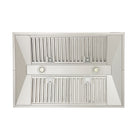 KUCHT KRH3612IS 36 po Hotte montée sur îlot - 900 CFM - Acier inoxydable-Équipée de deux lampes LED de 1,5 W, cette hotte au design sans soudure offre une meilleure visibilité lors de la cuisson et rehausse l’apparence de votre cuisinière Pro Kucht