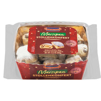 Kuchenmeister - mini bouchées de stollen à la garniture de pâte d’amandes 300 g-Authentiques bouchées de stollen allemand fabriquées par KuchenMeister depuis 1884