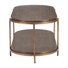 Zuo - Niju Table basse - Brun-Garantie limitée de 3 ans