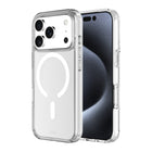 AXS - ULTRA CLEAR Magsafe Compatible Apple iPhone 17 Pro-Protection anti-UV pour afficher clairement le design original de votre cellulaire 