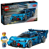 LEGO - Speed Champions L’hypervoiture sport Bugatti Vision GT-⁠ Modèle réduit de voiture LEGO️ Speed Champions L’hypervoiture sport Bugatti Vision Gran Turismo