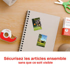 Staples - Ruban double face avec dévidoir - 1/2 po l x 13,8 vg L - Paquet de 3-Adhésif permanent pour une adhérence solide