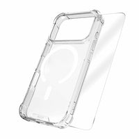 Blu Element - Kit de Protection Duo - Étui DropZone Rugged MagSafe + Protecteur d'écran pour iPhone 17 Pro - Transparent-Niveau de protection - 400 chutes à 10 pieds