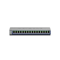 Netgear - Commutateur non géré GE 24 ports -Il n’est pas géré, ce qui signifie qu’il n’y a pas d’interface de configuration utilisateur (pas d’interface de ligne de commande ou d’interface graphique Web) — c’est prêt à l’emploi