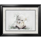 Teddy Bear - Impression encadree - 36" x 28"-Impression d'art de haute qualité avec passe-partout et encadrement professionnel