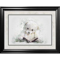 Teddy Bear - Impression encadree - 36" x 28"-Impression d'art de haute qualité avec passe-partout et encadrement professionnel