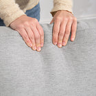 HOMCOM - Canapé deux places avec ressorts ensachés - gris clair-Disponible en canapé deux places, canapé d’appoint ou fauteuil pour un ensemble harmonieux 