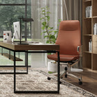 Nexten Pro - Chaise de bureau - Dossier haut - Noire-Dossier de hauteur standard pour un bon maintien