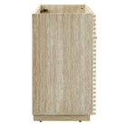 Modway - Render 30" Faux travertin Armoire de toilette de salle de bain (évier non inclus) - Travertin-Assemblée requise