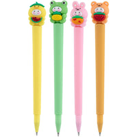 Merangue - Stylo à fruits pour animaux-Figurines mignonnes de personnages tenant des fruits