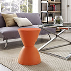 Modway - Haste Dos sans dos Tabouret - Orange-Espace de rangement pratique