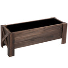 Outsunny - jardinière surélevée 3,3 x 1,2 x 1,2 pi pour jardin-Convient pour les plantes, légumes, herbes, fleurs, etc. 