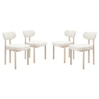 Zuo - Aurea Chaise de salle à manger - Gris pâle - Ensemble de 4-Assemblage requis