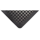 Edgewood - Tapis à Bulles Anti-Fatigue Léger Avec Formes de Dôme - 2 pi l x 3 pi L x 5/8 po P - Noir-Parfait pour les postes de travail, les entrepôts, les lignes d'assemblage et les opérations de machines