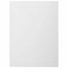 JAM Paper - Cartes pliantes vierges - format A6 - 4-5/8 po x 6-1/4 po - panneau vélin blanc brillant - paquet de 25-Taille : 4,625 x 6,25 pouces (s’adapte parfaitement aux enveloppes A6)