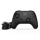 PowerA - Manette câblée Advantage  pour Nintendo Switch 2 - Noir-Riche en fonctionnalités : les fonctionnalités supplémentaires incluent des anneaux antifriction intégrés pour un contrôle fluide des manches et une prise stéréo de 3,5 mm pour brancher votre casque d’écoute préféré