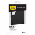 OtterBox - Commuter Case pour Samsung Galaxy S25+ - Noir-Les rebords de l'écran maintiennent l'affichage surélevé en toute sécurité