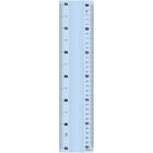 Maped - regle incassable avec double graduation - 12"/30 cm - Bleu-Plastique - Bleu