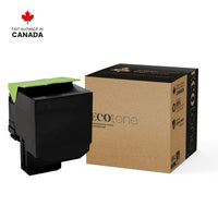 Ecotone - 78C1XK0 Lexmark  Remanufacturés Toner Cartridge - Rendement Élevé - Noir-Couleur : Noir