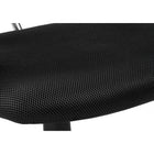 Monarch Specialties - 7260 Chaise De Bureau Multi-Position- Meche Noir -Hauteur du siège: 16,75 po à 21,25 po H; dimensions du siège: 18 po L x 17 po P; capacité de poids: 280 lb